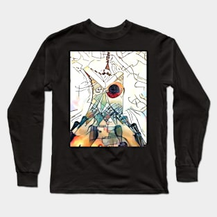 Kandinsky meets Barcelona, motif 10 Long Sleeve T-Shirt